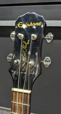 Epiphone Les Paul Acoustic/Electric Soprano Ukulele - Cherry Sunburst 2